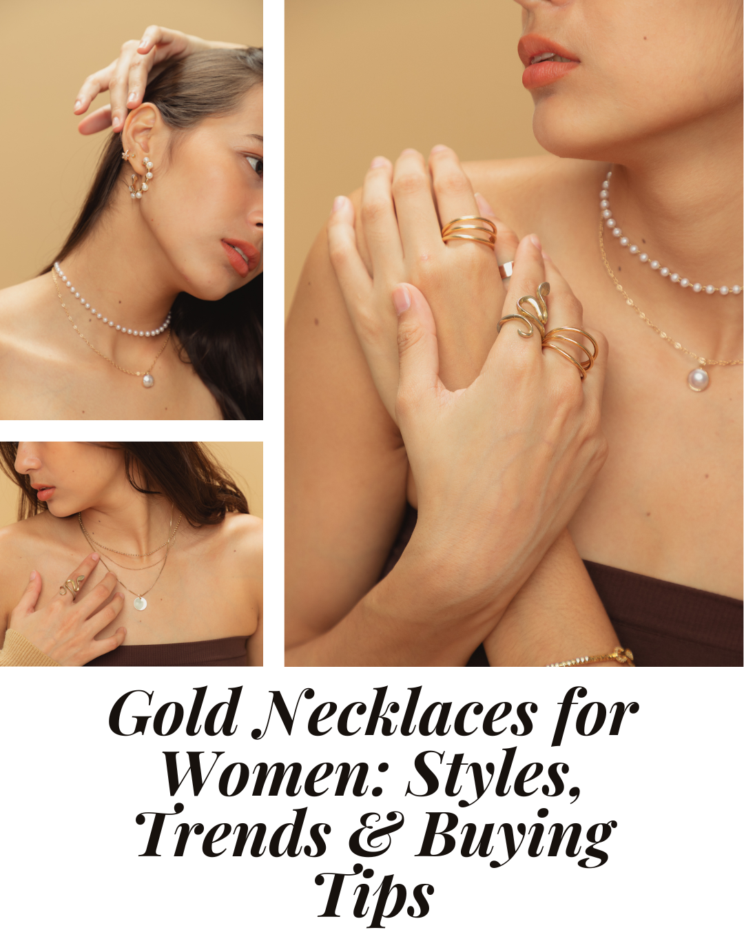 gold necklaces for women