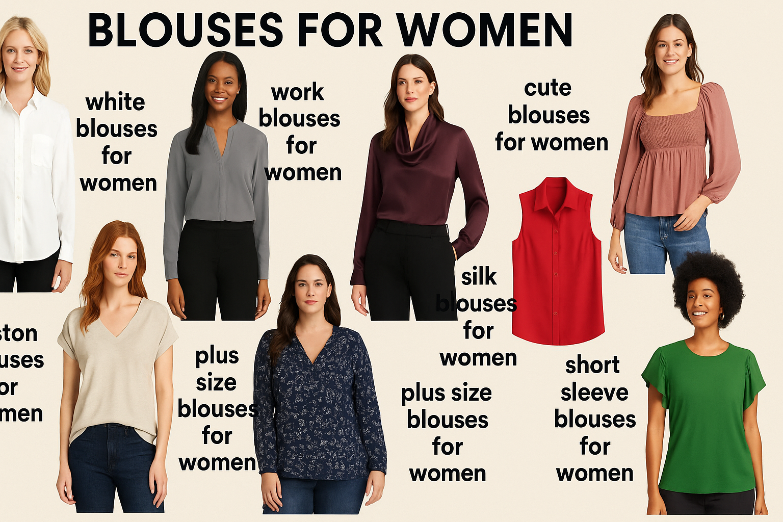 blouses for women